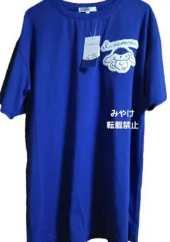 アイシナモロール BIGTシャツ ネイビー 帽子 シナモン Mサイズ アイシナ