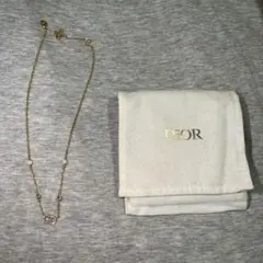 Dior CDロゴ ネックレス ゴールドカラーのサムネイル