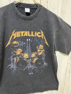 メタリカ METALLICA バンド ロック 半袖 Tシャツ ブラック L