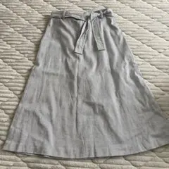 トゥモローランド サロペット レーヨン チェック ストラップレス 36 