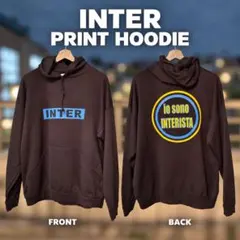 インテル INTER パーカー 短丈 ワイド サッカー 古着 濃紺 ユニフォーム