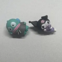 サンリオ　おやすみのひ　ガチャ　フィギュア　ハンギョドン　クロミ