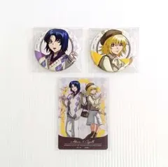 ガンダムSEED　preppy style　アスラン　カガリ　缶バッジ　カード