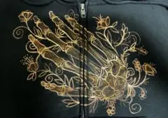 ec melodi punkandyo fti ジップパーカー　短丈　リメイク