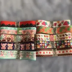 【最終セール】グログランリボン 10本セット　19