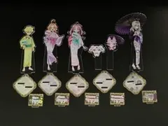 初音ミク 極楽湯 RAKUSPA特典 限定バスタオル アクスタ等5点セット