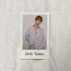 INI 後藤威尊 写真集 ビバラビ タワレコ ステッカー