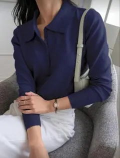 DASY ポロニットトップス