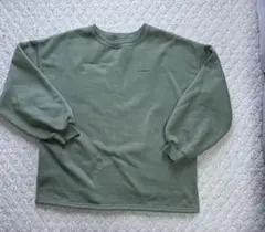 オリーブグリーン スウェット トレーナー