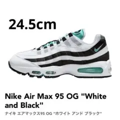 Nike Air Max 95 OG White and Black 24.5