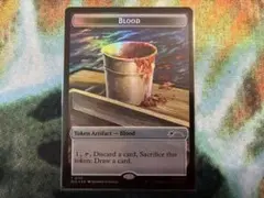 mtg Blood 血トークン Secret Lair foilのサムネイル