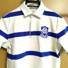 RUGBY ラガーシャツ ボーダー 半袖 ポロシャツのサムネイル