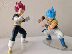 最終値下げ ゴジータブルー おまけでゴッドベジータつき フィギュア セット