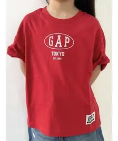 【GAP】　ギャップtシャツ　 レッド XXS 数回着用