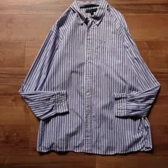 TOMMY HILFIGER ストライプシャツ XL