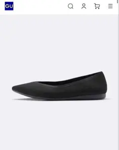 GU ウォッシャブルニットフラットシューズのサムネイル