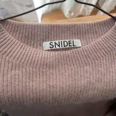 SNIDEL ピンク ニット 長袖