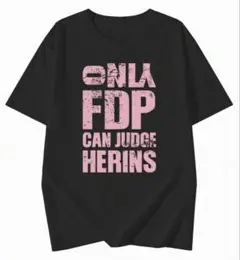 SHEIN 半袖 Tシャツ ロゴ プリント 黒 ブラック 夏 レディース
