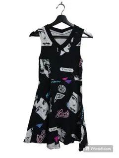 レア JOYRICH ジョイリッチ 女性柄フレアワンピース タンクワンピ 派手柄