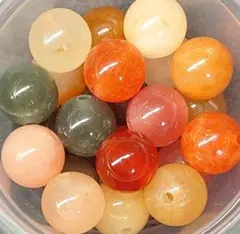 B201　ソルトソースアゲート　塩源瑪瑙 8〜8.5ミリ