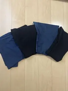 マタニティ服　ワイドパンツ　スパッツ　ボトムス　ズボン4本セット