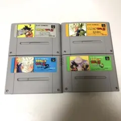 ドラゴンボールZ 超サイヤ伝説&武闘伝4本セット(スーパーファミコン/SFC)