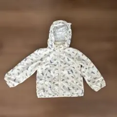 petit main 恐竜柄 フード付きジャケット