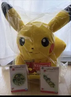 一番くじ ポケモン 30周年 ラストワン賞 ピカチュウ ぬいぐるみ 8点