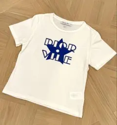 【極美品】 DIOR ネイビーブルー ロゴ Tシャツのサムネイル
