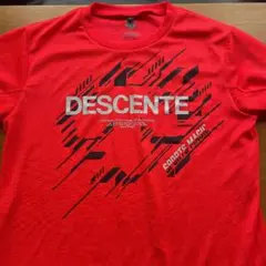 DESCENTE レッド 長袖 陸上 バレーのサムネイル