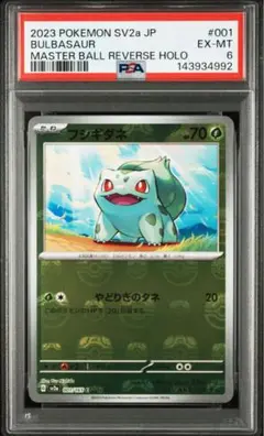 2026年最新】フシギダネ マスターボール psa10の人気アイテム - メルカリ