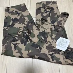 【新品未使用　タグ付き】rrmoment 迷彩　サロペット　ルルモーメント100