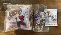 くら寿司 にじさんじ クッションチャーム＆缶バッジ