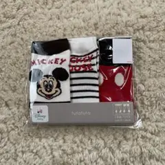 Disney ミッキーマウス ベビー靴下 3足セット