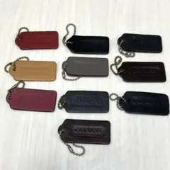 OLD COACH コーチ ハングタグ チャーム 10点 セット キーホルダー 
