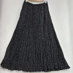 URBAN RESEARCH DOORS ドットプリーツスカート　ウエストゴムのサムネイル