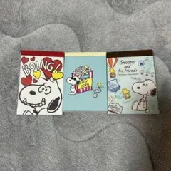 スヌーピー メモ用紙セット 3種類