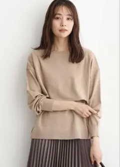 定価¥15,400/MK MICEL KLEIN ニット×ベストツインセットのサムネイル