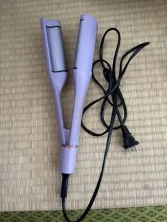 Ronnia+ セラミックカールヘアアイロン 紫