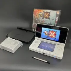 【✨美品✨/充電ケーブル/ソフト付】 任天堂 ニンテンドー3DS ホワイト