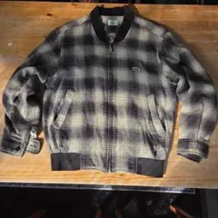 ®*e様 80s IZOD ACOSTE スイングトップ ブルゾン チェック ロ