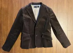 ビームス　テーラードジャケット　コーデュロイ　ブラウン　レディース　サイズ40