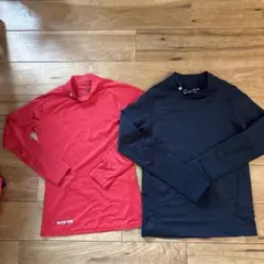 Under Armour アンダーシャツ 2色セット レッド ブラック