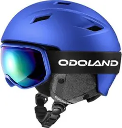 新品✨️ Odoland スキーヘルメット バイザー＆ゴーグル付き／Sサイズ