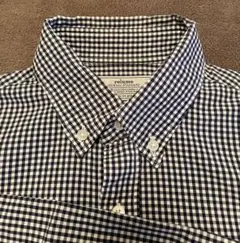 JOURNAL STANDARD メンズ 長袖シャツブルーチェック柄