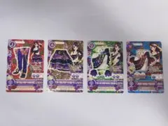 アイカツカード 紫吹蘭 4枚セット