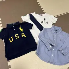 Ralph Lauren ボタンダウンシャツその他3点セット サイズ90～100