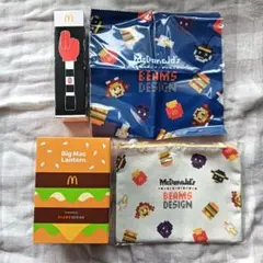 新品未使用 マクドナルド BEAMS　コラボ雑貨 4点まとめ売り インテリア