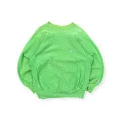 希少　90s champion リバースウィーブ　ライムグリーン　レアカラー