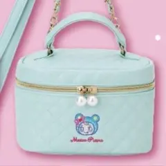 メゾピアノ　一番くじ　バニティポシェット ブルー